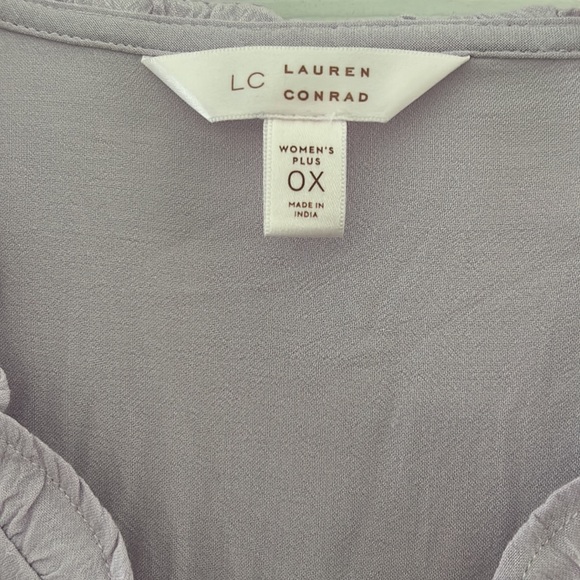 New Lauren Conrad Lavender Top - Picture 2 of 8